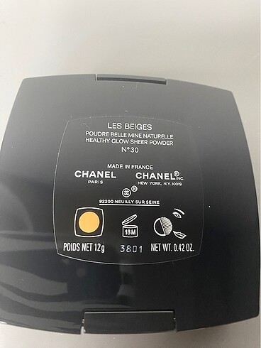  Beden Chanel pudra
