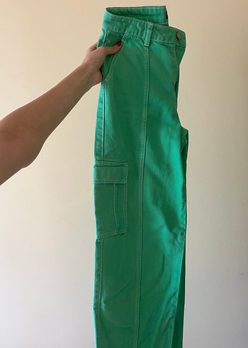 Defacto Yeşil kargo pantolon