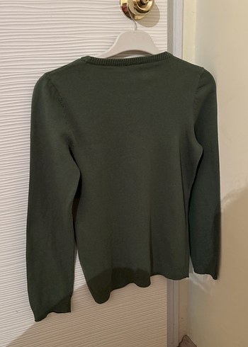 Yeşil Erkek Çocuk İnceKazak - Görsel 2