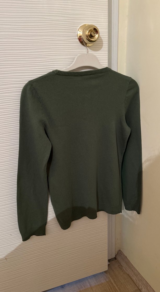 Yeşil Erkek Çocuk İnceKazak - Görsel 2