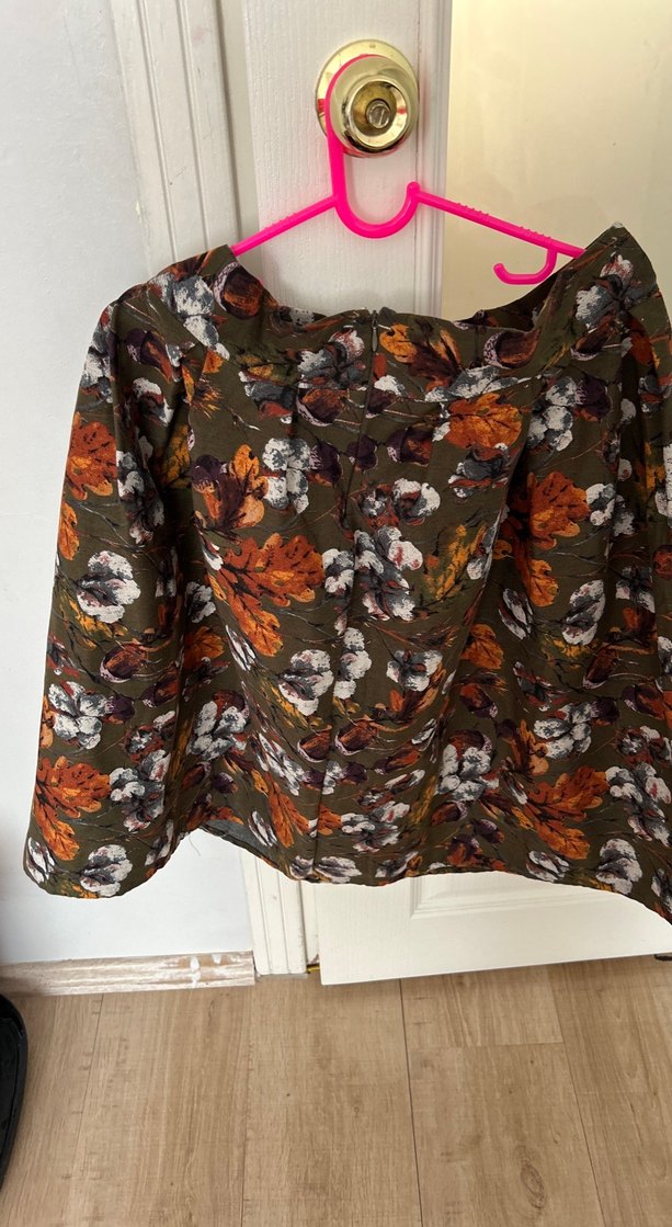 Fermuarlı  Desenli Mini Etek - Görsel 2