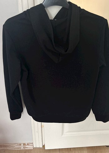Erkek Çocuk 10-11 yaş Siyah Baskılı Goth Sweatshirt - Görsel 2