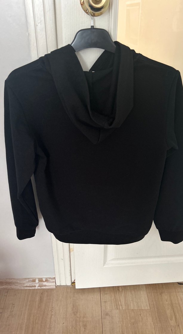 Erkek Çocuk 10-11 yaş Siyah Baskılı Goth Sweatshirt - Görsel 2