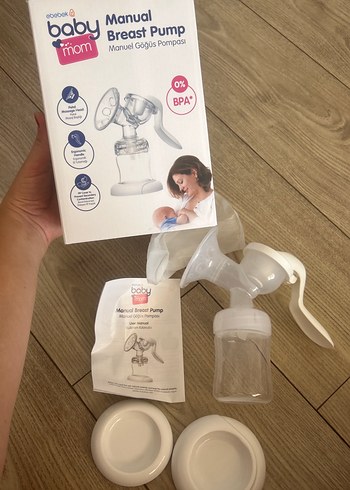 Baby Mom Manuel Göğüs Pompası Beyaz