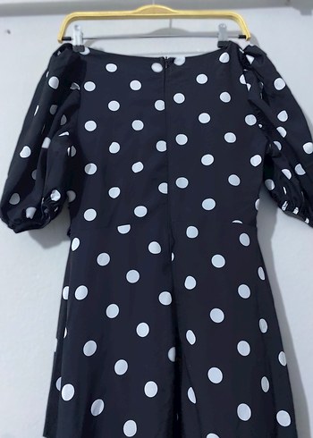 Siyah Günlük Elbise - Görsel 3