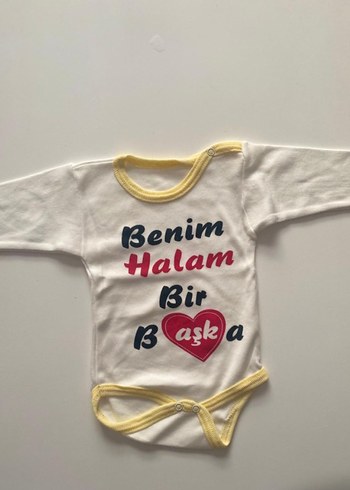 Baskılı Kısa Kollu Bebek Zıbın - Görsel 3