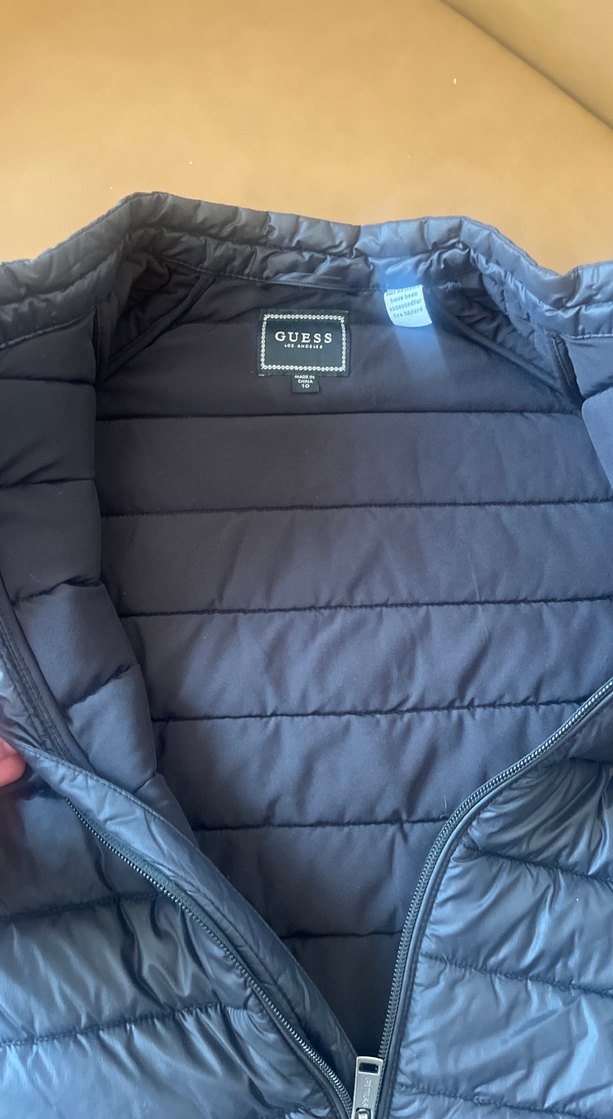 Erkek Çocuk Gri Fermuarlı Mont - Görsel 3