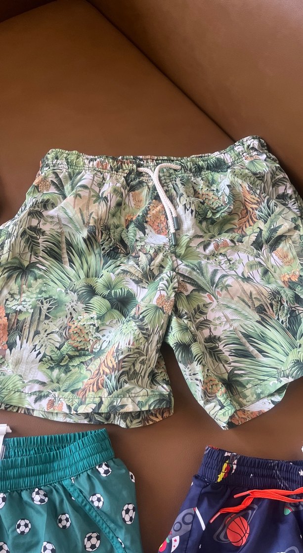 6 adet Calzedonia Erkek Çocuk Renkli Şort Mayo - Görsel 4