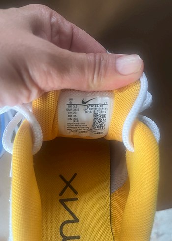 Nike air max Çocuk Çok Renkli Bağcıklı Spor Ayakkabı - Görsel 4