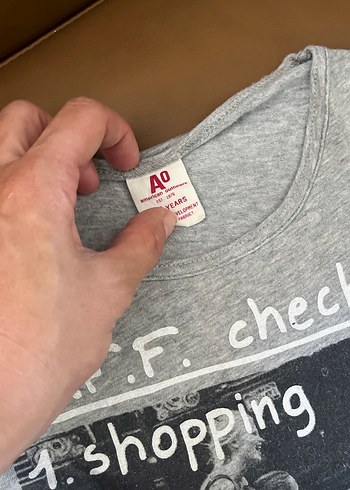 A0 marka Gri penye - Görsel 6