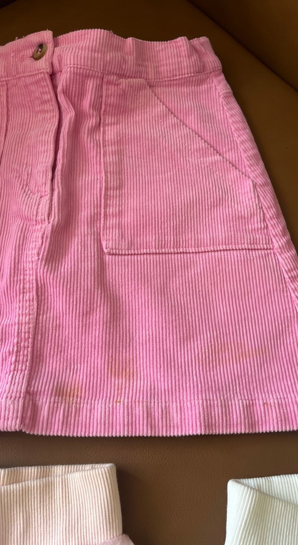 Pembe Fırfırlı Kız cocuk Eteği - Görsel 3