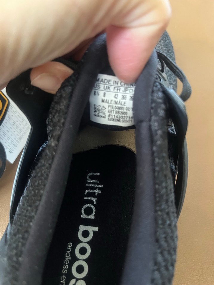 Adidas ultra Boost Siyah erkek Spor Ayakkabı - Görsel 4