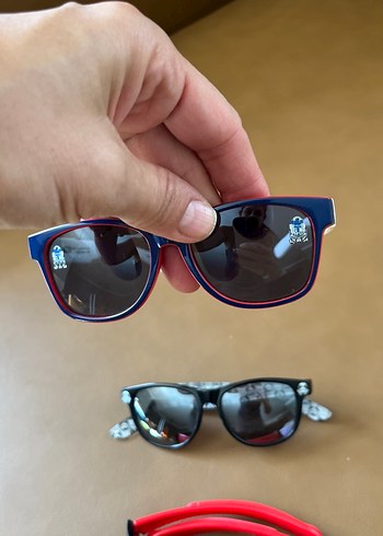 Renkli erkek cocuk Güneş Gözlükleri Seti - Görsel 12