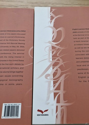 English Learners' Dictionaries Kitabı 2009 - Görsel 2