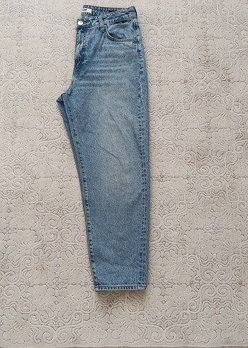 Mavi Jeans Gri Midi Boy Bol Kesim Kadın Kot Pantolon
