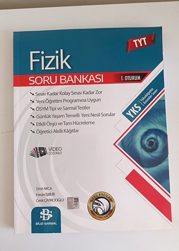 TYT Fizik Soru Bankası 1. Oturum 2022 basım