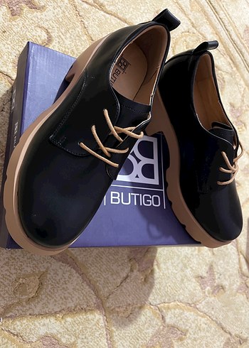 Butigo Butigo Siyah Kadın Topuklu Günlük Ayakkabı