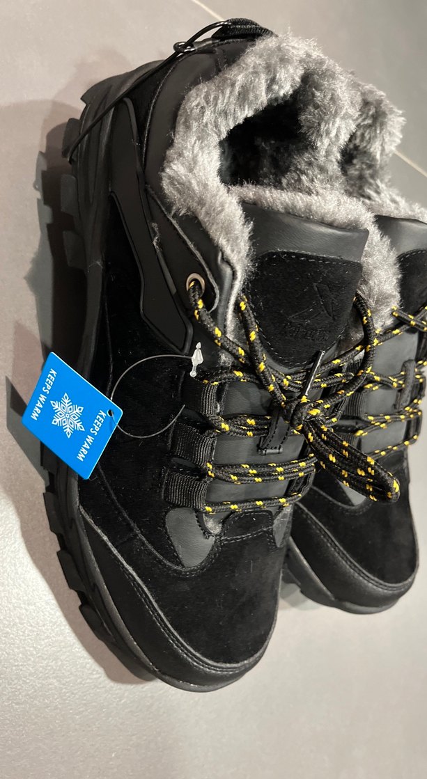 Siyah Kürklü Erkek Outdoor Botlar 40-44 arası mevcut - Görsel 3