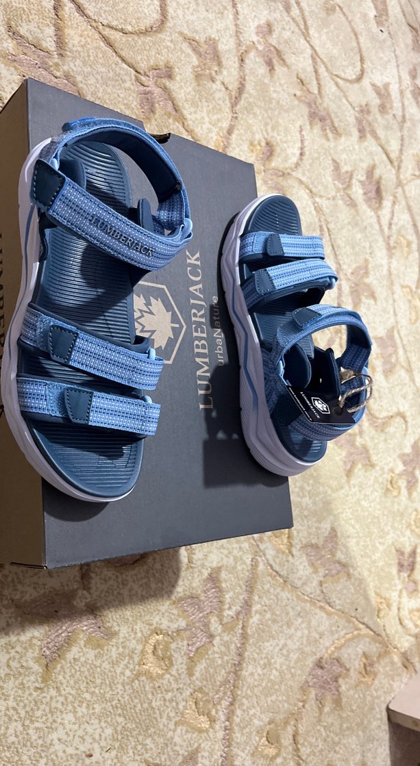 Mavi Unisex Outdoor Sandaletler Tokalı - Görsel 2