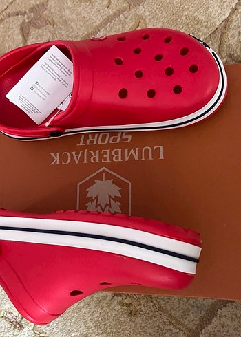 Kırmızı Dolgu Topuklu TerliklerUnisexs - Görsel 3