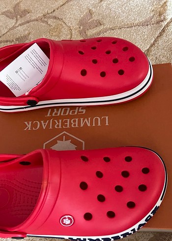 Kırmızı Dolgu Topuklu TerliklerUnisexs - Görsel 2