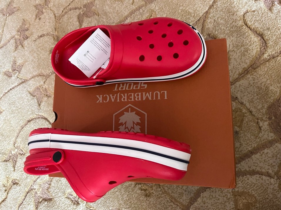 Kırmızı Dolgu Topuklu TerliklerUnisexs - Görsel 3