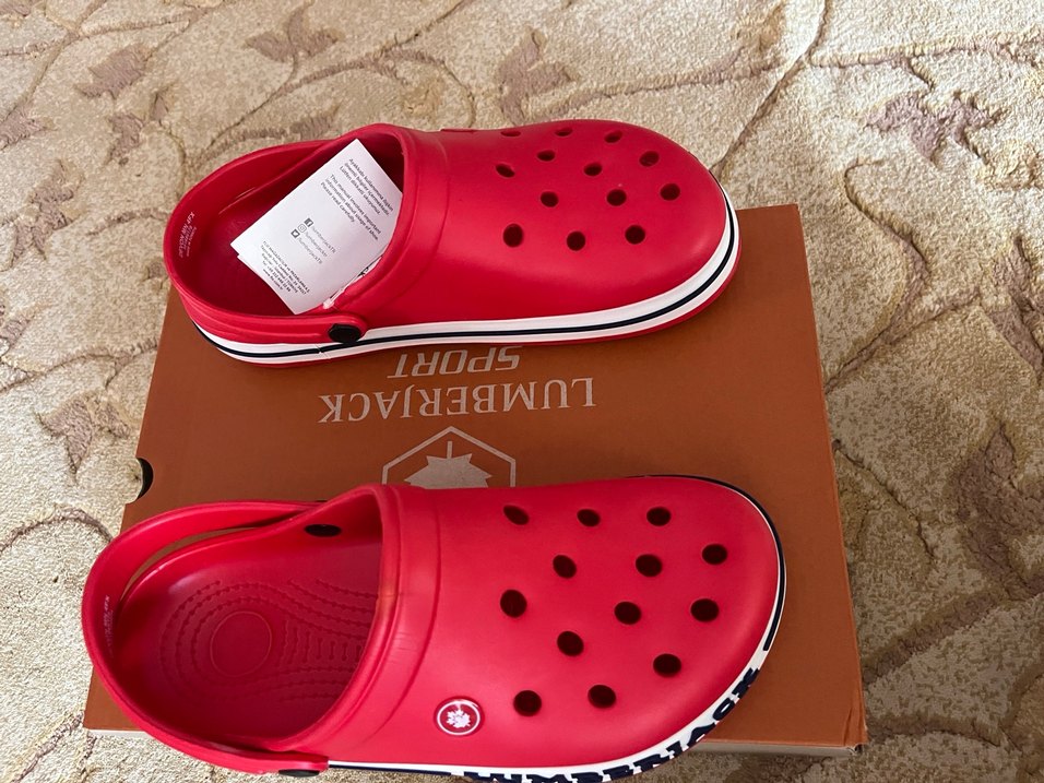 Kırmızı Dolgu Topuklu TerliklerUnisexs - Görsel 2