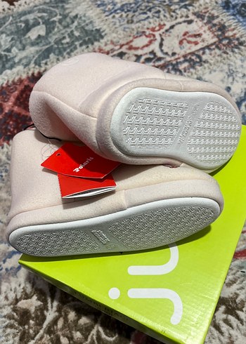 Pembe Unicorn Baskılı Kız Çocuk Ev Terliği30-31 -31-32 mevcut - Görsel 4