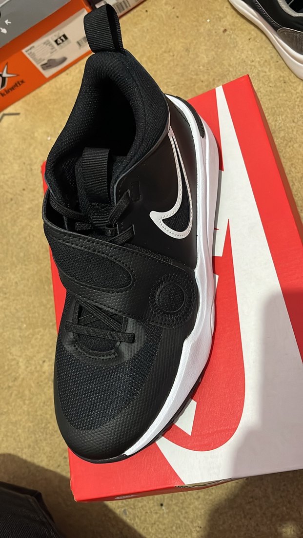 NIKE  Siyah Cırt Cırtlı Spor Ayakkabı mükemmel rahat süper model - Görsel 2