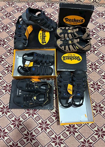 Docker's by Gerli Erkek Sarı Kayışlı SandaletSON KALANLAR 41 - Görsel 2