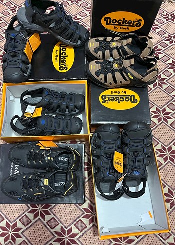 Docker's by Gerli Erkek Sarı Kayışlı SandaletSON KALANLAR 41 - Görsel 3