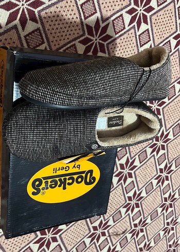 Desenli Erkek Ev Terliği DOCKERS41 numara SÜPER MODEL - Görsel 3