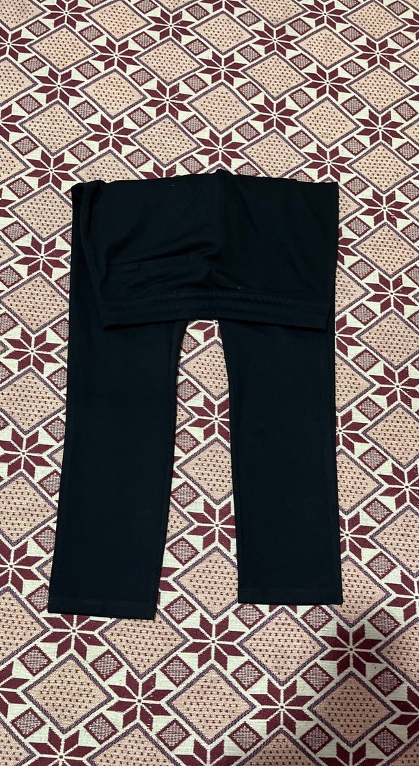 Erkek Siyah Fermuarlı Outdoor EşofmanS-M mevcut - Görsel 3