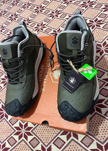 LUMBERJACK-WATERPROFKamuflaj Desenli Kahverengi Outdoor Ayakkab - Görsel 3