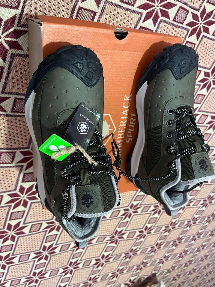 LUMBERJACK-WATERPROFKamuflaj Desenli Kahverengi Outdoor Ayakkab - Görsel 4