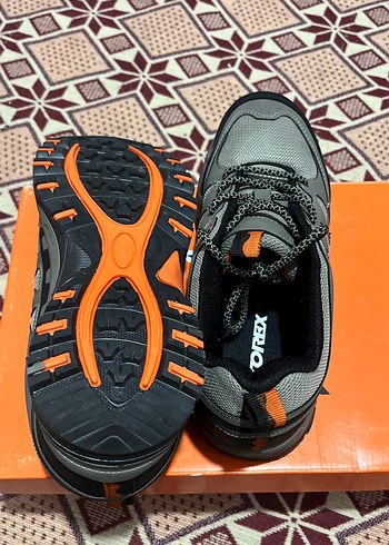 Gri Erkek Spor Ayakkabı Velcro DetaylıSÜPER RENK VE MODELrahat - Görsel 5