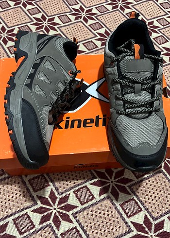 Gri Erkek Spor Ayakkabı Velcro DetaylıSÜPER RENK VE MODELrahat - Görsel 3