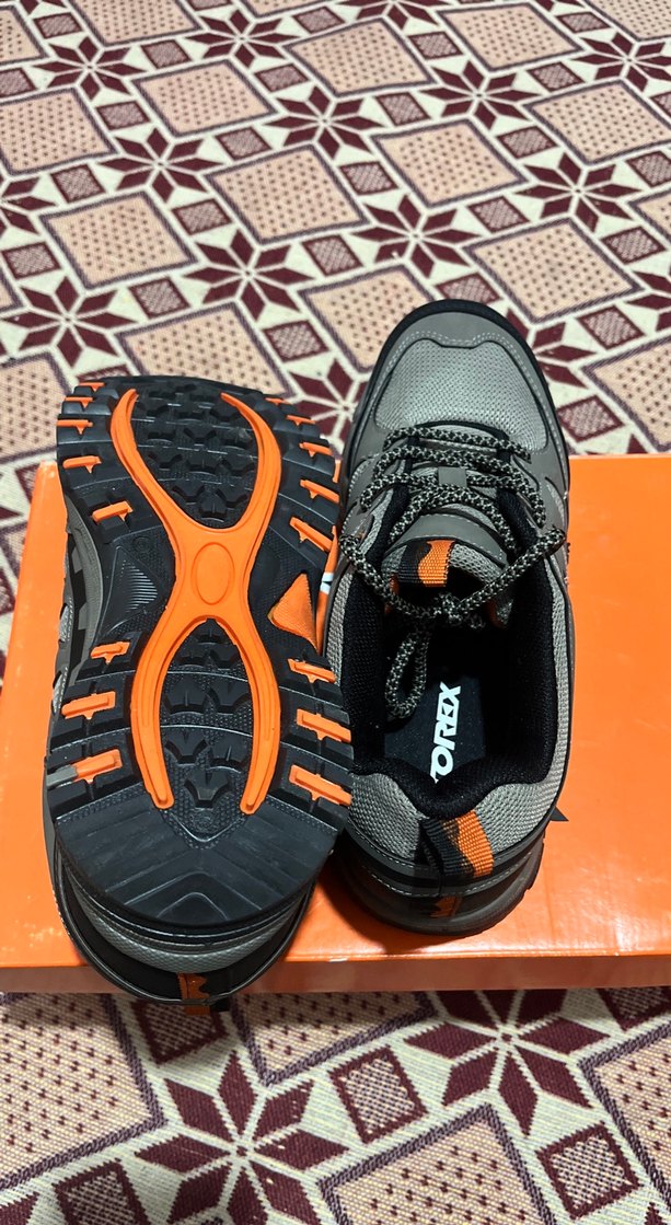 Gri Erkek Spor Ayakkabı Velcro DetaylıSÜPER RENK VE MODELrahat - Görsel 5