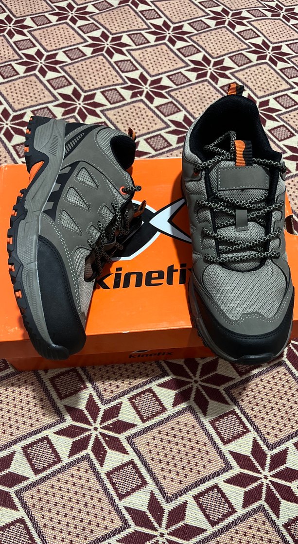 Gri Erkek Spor Ayakkabı Velcro DetaylıSÜPER RENK VE MODELrahat - Görsel 3