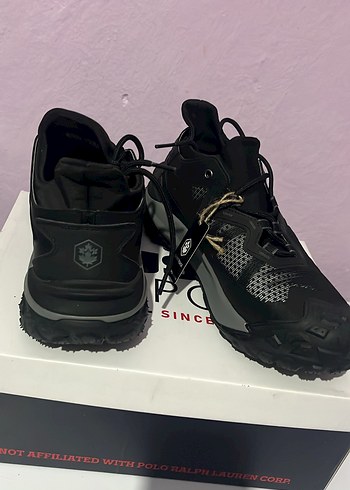 Siyah Bağcıklı Erkek Outdoor Spor Ayakkabı41 SÜPER MODEL  - Görsel 4