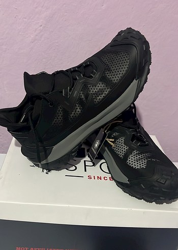 Siyah Bağcıklı Erkek Outdoor Spor Ayakkabı41 SÜPER MODEL  - Görsel 2