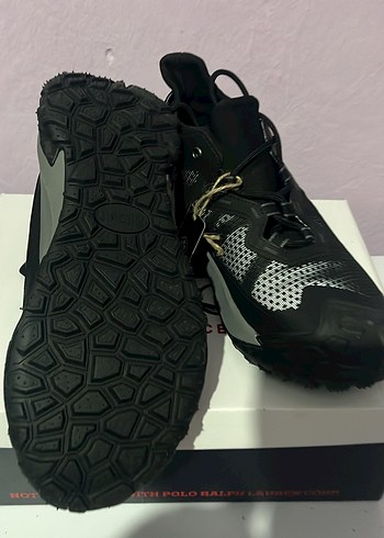 Siyah Bağcıklı Erkek Outdoor Spor Ayakkabı41 SÜPER MODEL  - Görsel 5