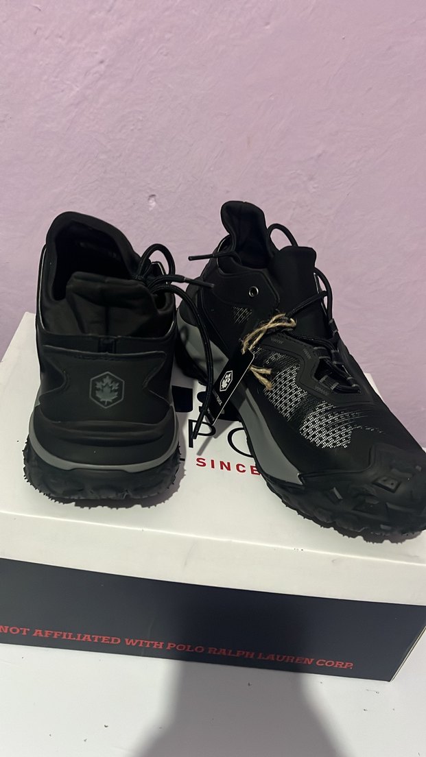 Siyah Bağcıklı Erkek Outdoor Spor Ayakkabı41 SÜPER MODEL  - Görsel 4