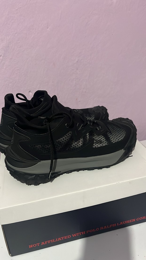 Siyah Bağcıklı Erkek Outdoor Spor Ayakkabı41 SÜPER MODEL  - Görsel 3