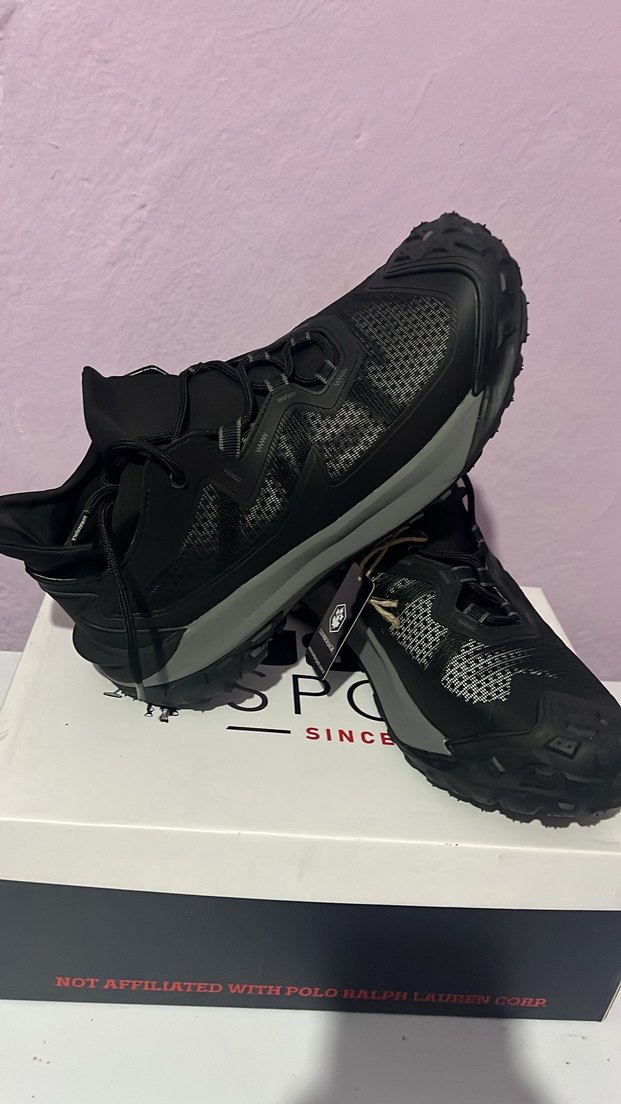 Siyah Bağcıklı Erkek Outdoor Spor Ayakkabı41 SÜPER MODEL  - Görsel 2