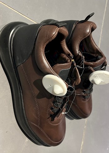 İNCİmarka45Kahverengi Erkek Ayakkabı Bağcıkları100/100 deri - Görsel 3