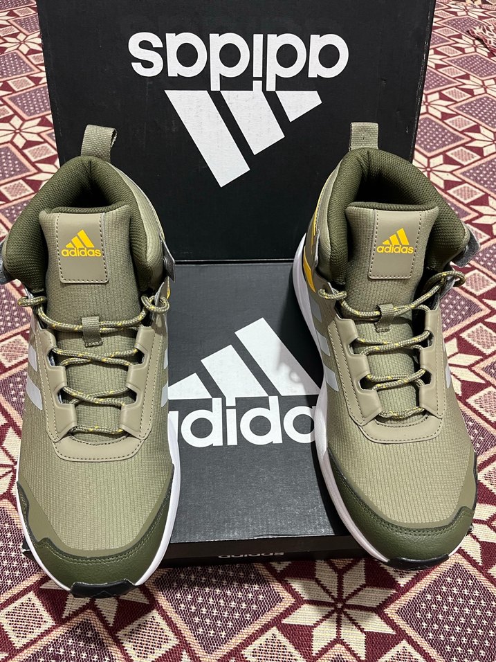 Adidas Erkek Kamuflaj Desenli Outdoor AyakkabıKUTULU BARKODLU42 - Görsel 4