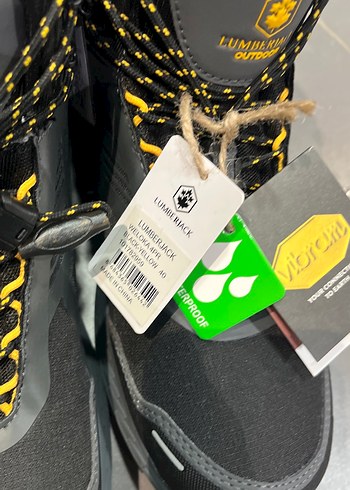 Sarı Siyah Lumberjack waterproof Outdoor Erkek Ayakkabı40-45 - Görsel 4