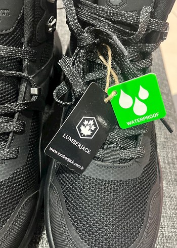 LUMBERJACKWATERPROOFSiyah Erkek Outdoor40-45 arası mevcut - Görsel 4