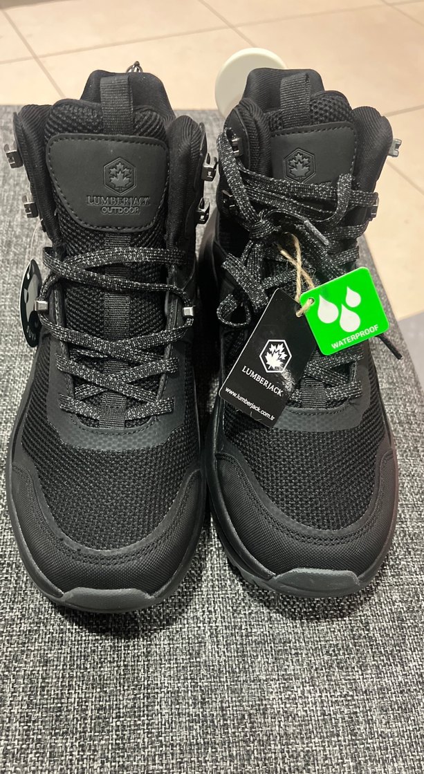 LUMBERJACKWATERPROOFSiyah Erkek Outdoor40-45 arası mevcut - Görsel 3